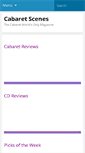 Mobile Screenshot of cabaretscenes.org